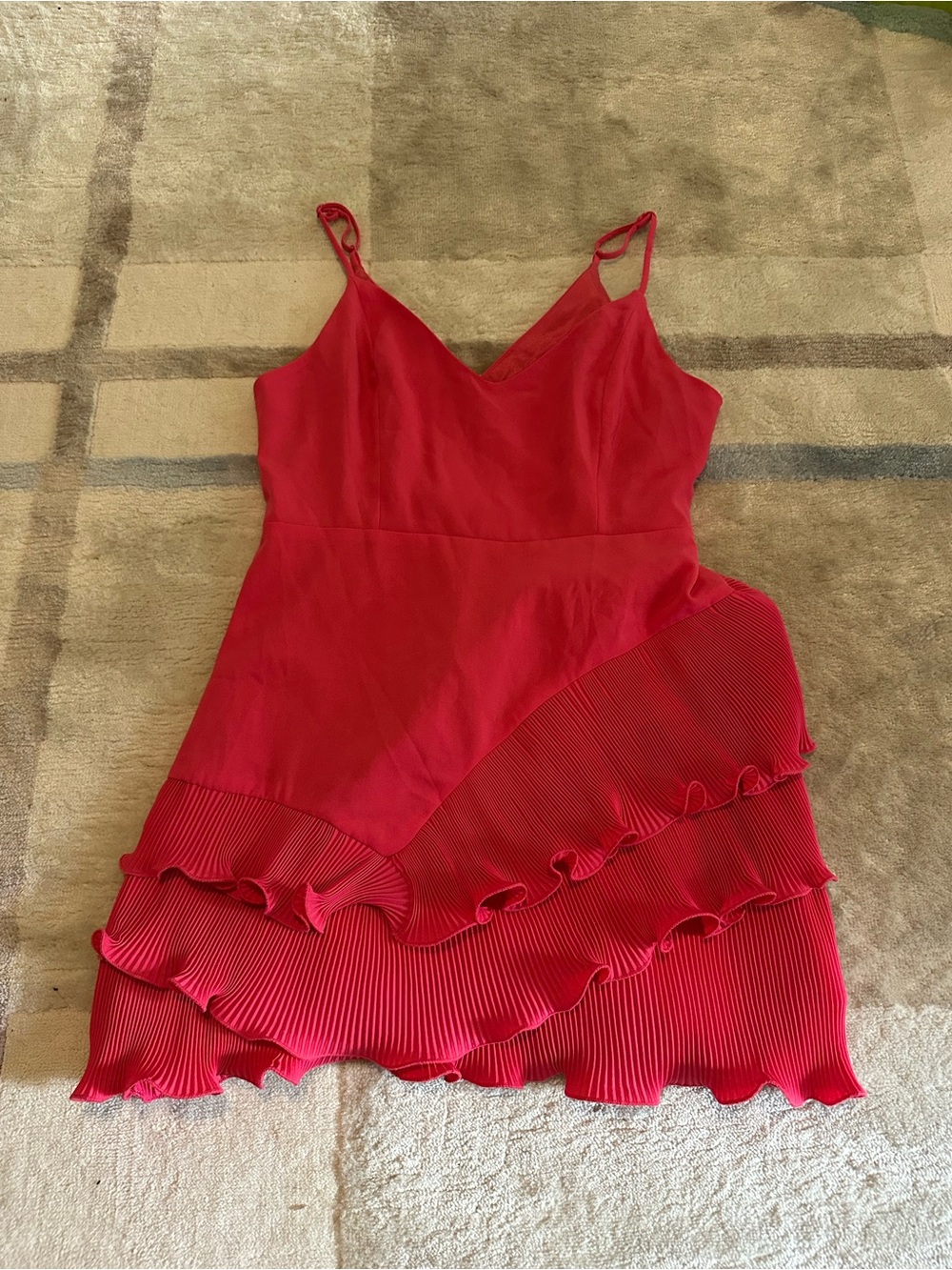 DO+BE Pink Ruffled Dress
